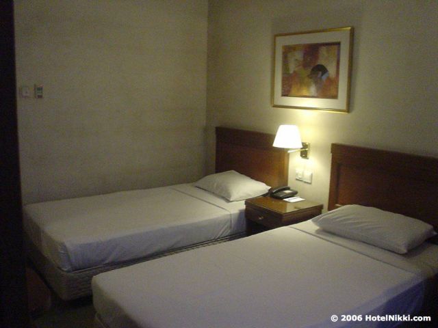 オックスフォードホテルシンガポール ツインルーム