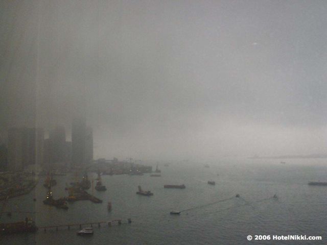 グランドハイアット香港 窓からの景色